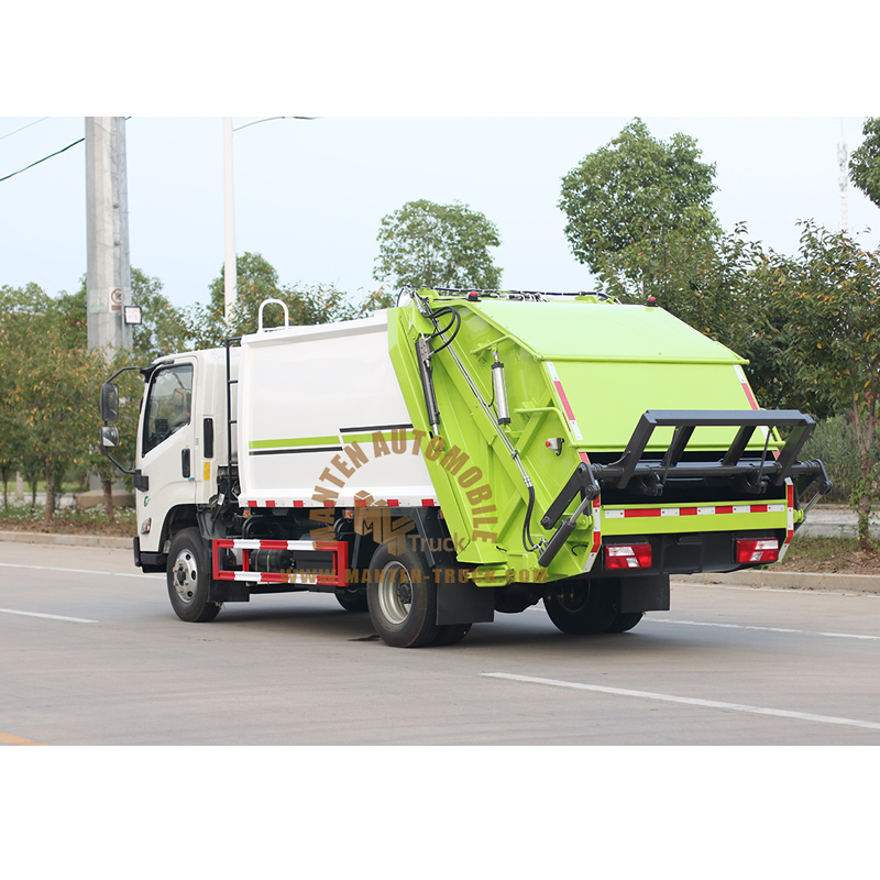 1980s garbage truck