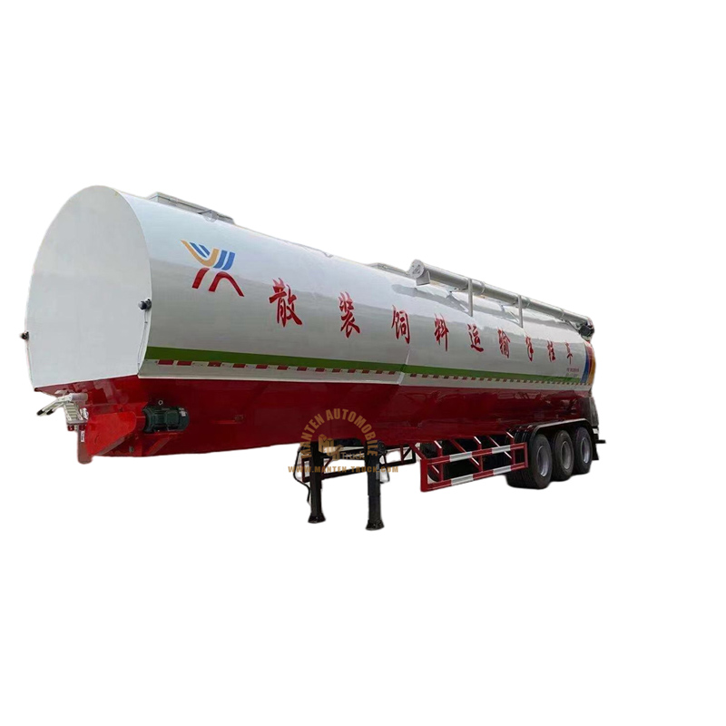 35tons 3 axles bulk feed tank trailer