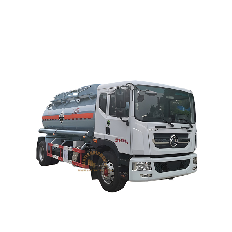 dongfeng 4x2 12cbm chemical tank truck