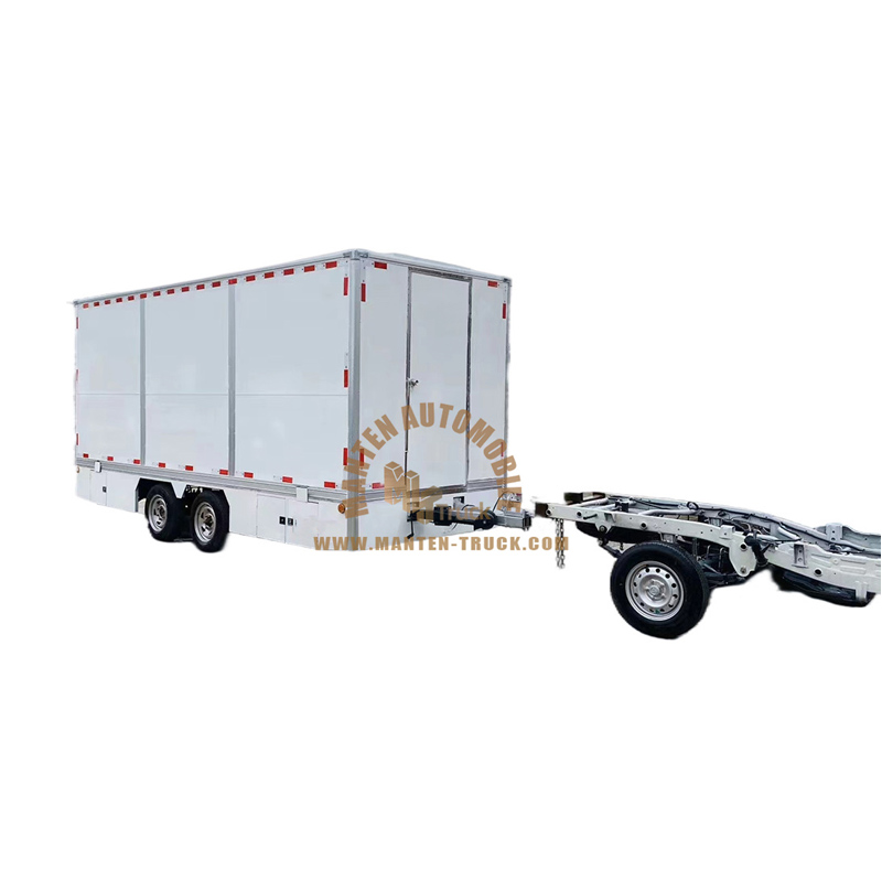 rotatable led advertising trailer