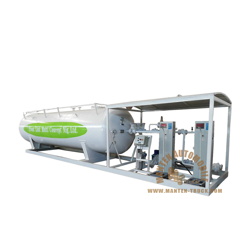 محطة انزلاق LPG 25cbm