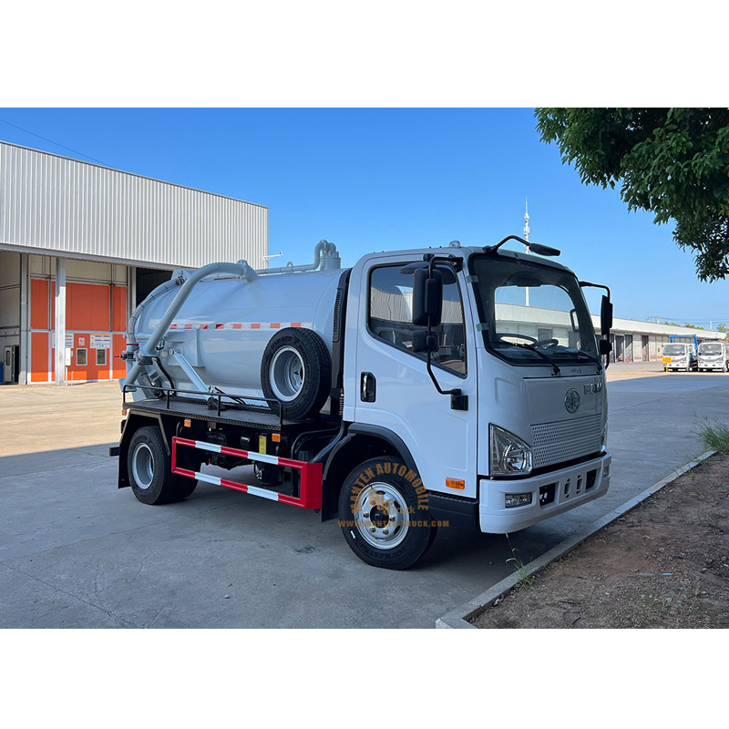 mobile pressure washing truck