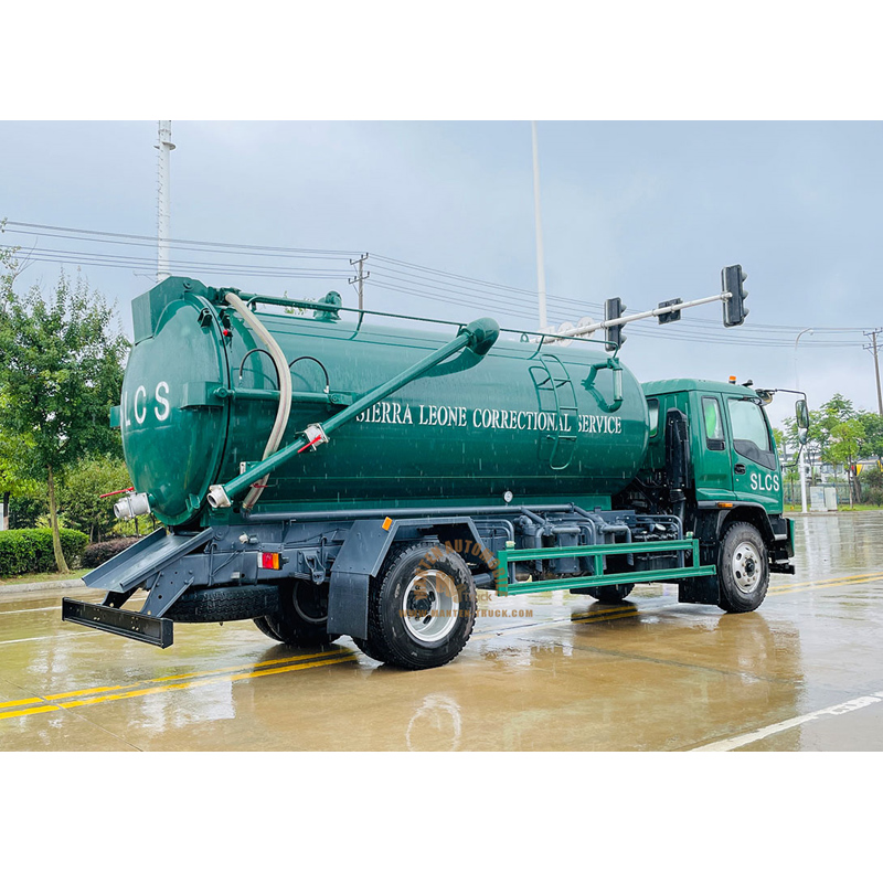 power washing truck