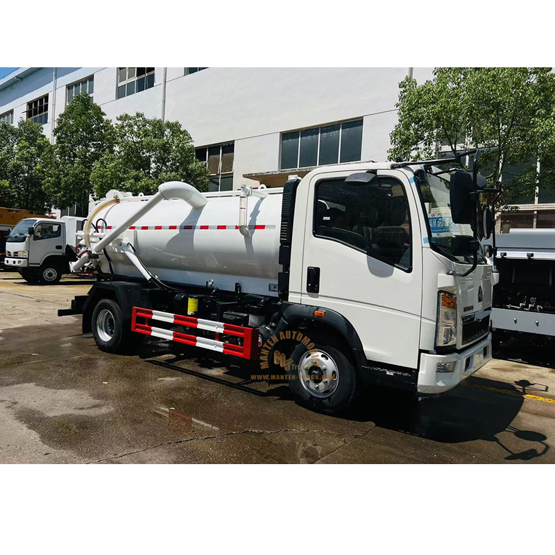 road washing truck