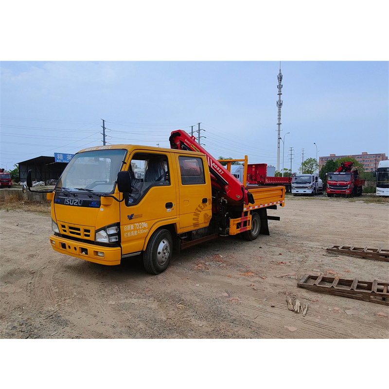 construction crane truck