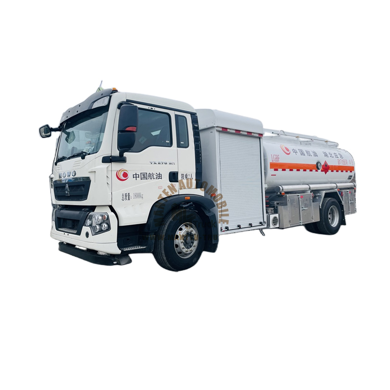 شاحنة إعادة تزويد طائرات Sinotruk Howo 14m ³