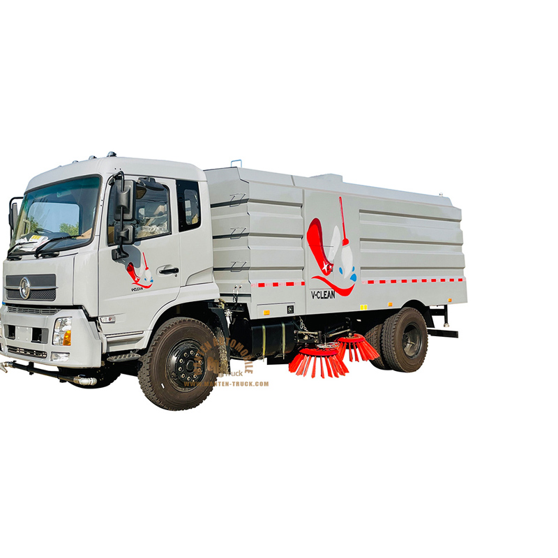 mobile pressure washing truck