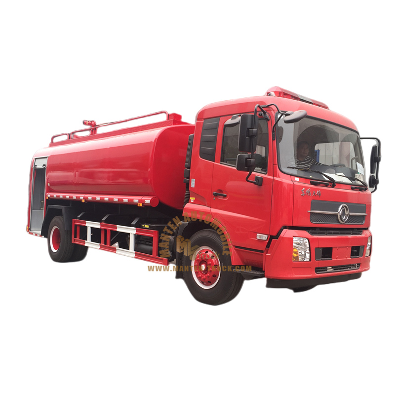 dongfeng 10000l water tank fire fighting truck