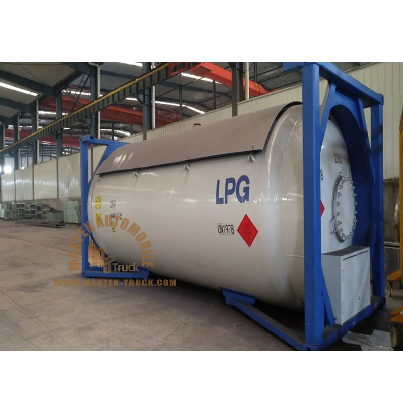 lpg gas tanker truck