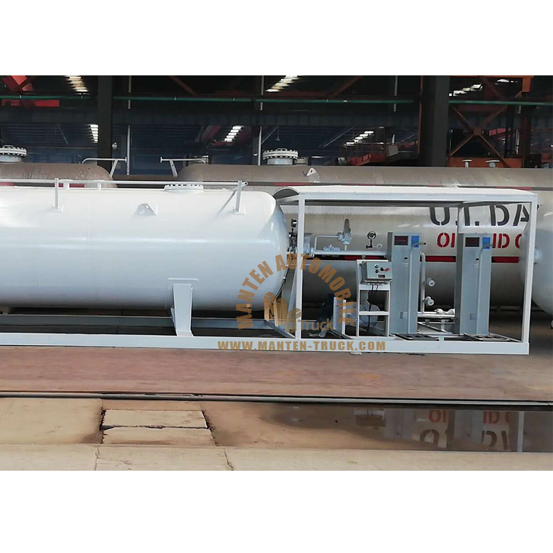 lpg skid filling station