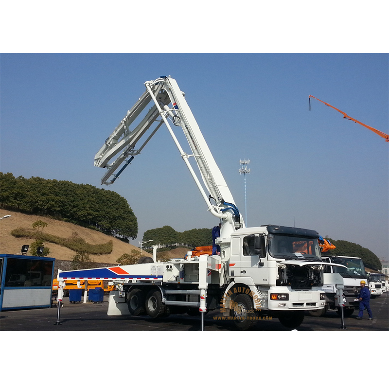 concrete mixer pump truck