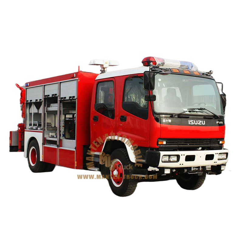 rescue fire truck