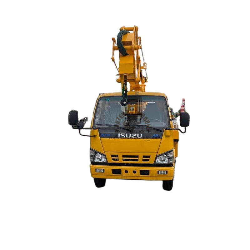 elevated work platform truck