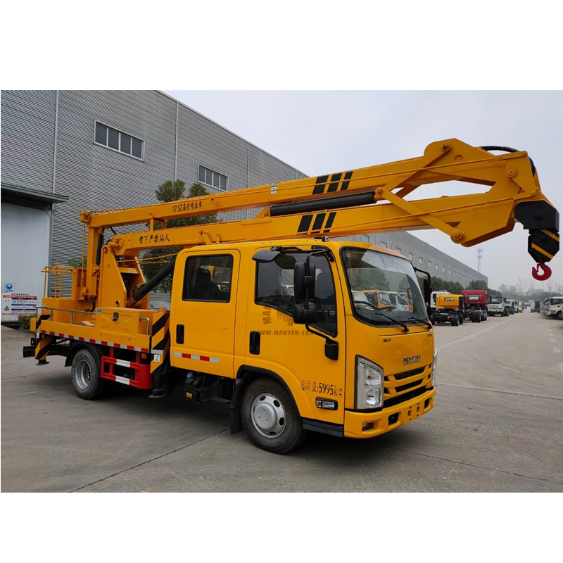 scissor lift dump trucks for sale