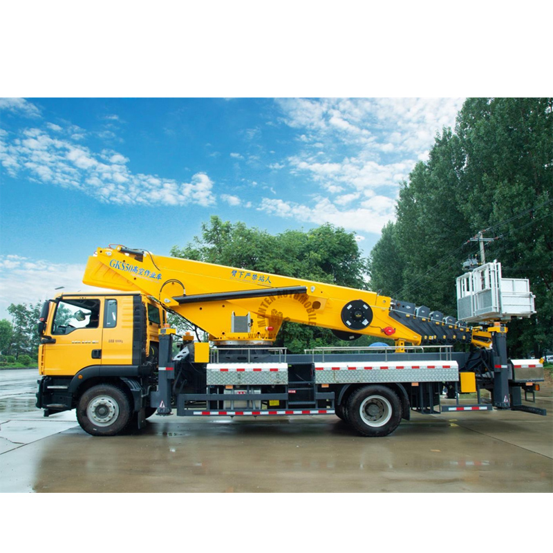 van mounted boom lift