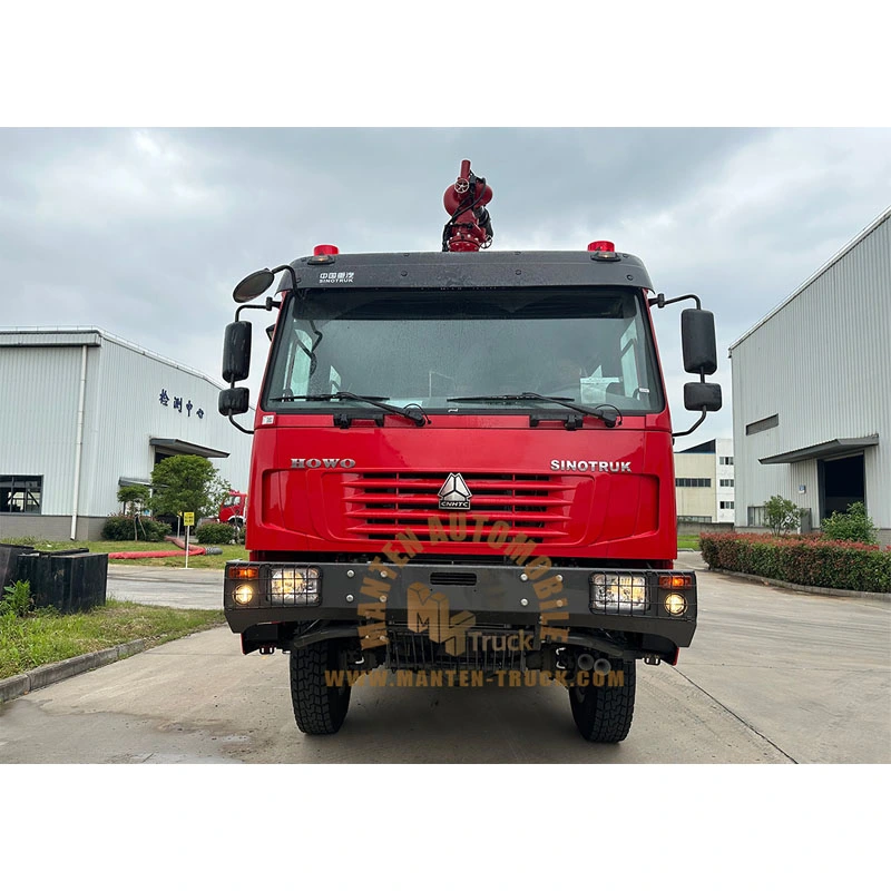 SINOTRUK HOWO 6x6 12ton Airport Fire Engines