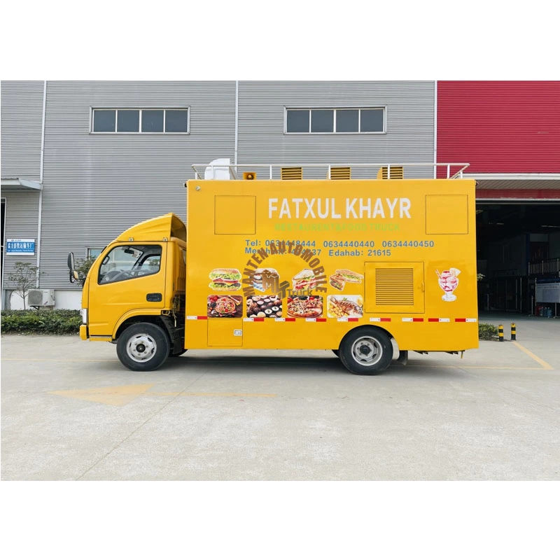 Dongfeng Mobile Food Truck Sale Sancks coffee