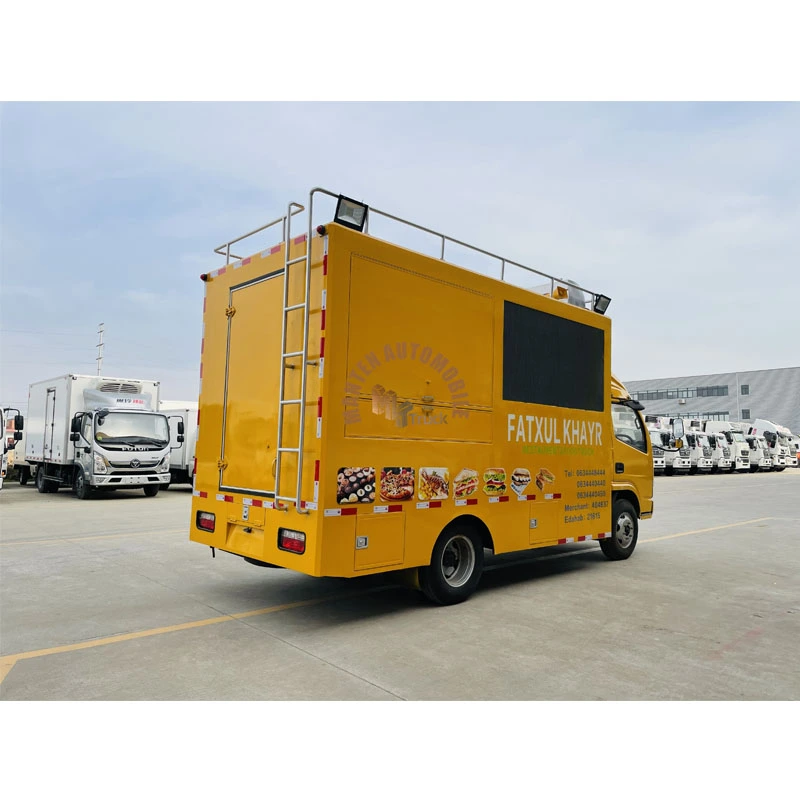 Dongfeng Mobile Food Truck Sale Sancks coffee