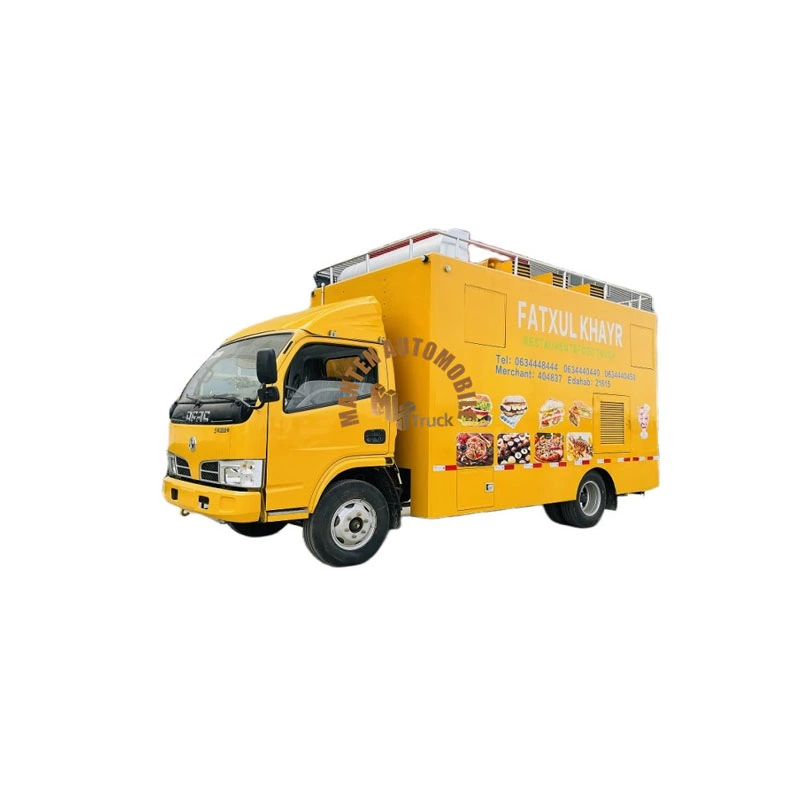 dongfeng mobile food truck sale sancks coffee